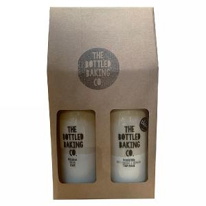 The Bottled Baking Co. White chocolate & Raspberry Tray Bake & Unicorn Cake Gift Box