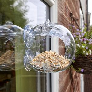Peckish Globe Window Feeder
