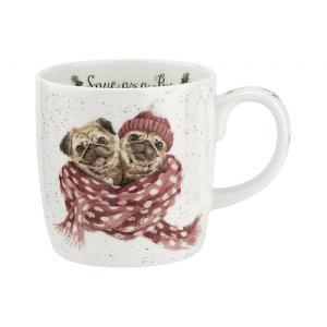 Portmeirion Wrendale Snug as a Pug Mug (Dog)