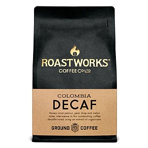 Roastworks Coffee Colombia Decaf Ground Coffee (200g)