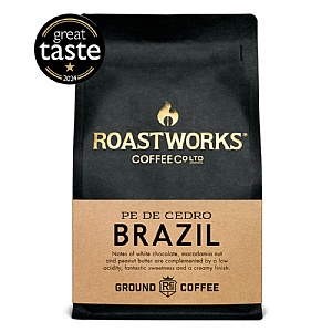Roastworks Coffee Pe De Cedro Brazil Ground Coffee (200g)