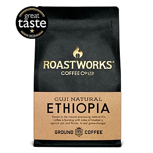 Roastworks Coffee Guji Natural Ethiopia Ground Coffee (200g)