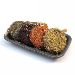 Rosewood Naturals Christmas Bauble Rolls Small Pet Treats