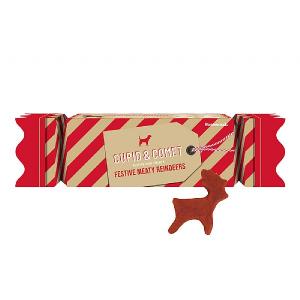 Rosewood Reindeer Christmas Cracker Treats Gift For Dogs 150g
