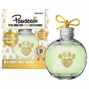 Woof & Brew Pawsecco Christmas Bauble