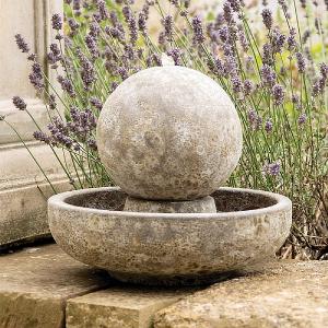 Woodlodge Ancient Stone Effect Ball Water Feature