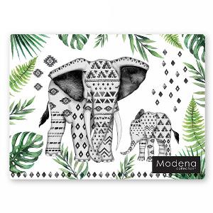 Pack of 4 Elephant Placemats