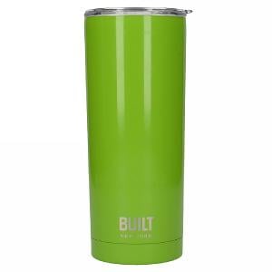 Built 590ml Double Walled Stainless Steel Travel Mug - Green