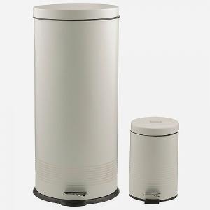 Typhoon Living 30L & 3L Cream Bin Set