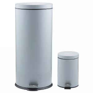 Typhoon Living 30L & 3L Grey Bin Set