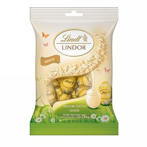 Lindt Lindor White Mini Eggs Bag (100g)