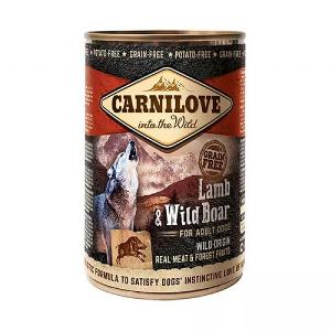 Carnilove Lamb & Wild Boar Adult Wet Dog Food 400g