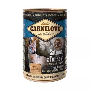 Carnilove Salmon & Turkey Wet Dog Food - Adult (400g)