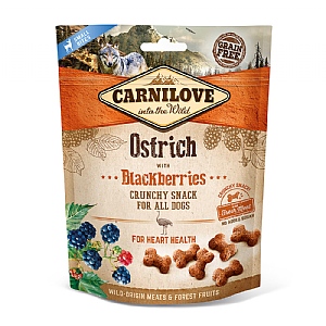 Carnilove Ostrich With Blackberries Dog Treats 200g