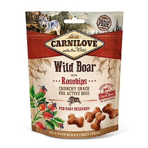 Carnilove Wild Boar With Rosehip Dog Treats 200g