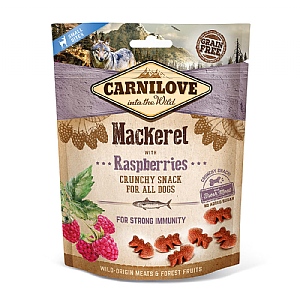 Carnilove Mackerel With Raspberries Dog Treats 200g