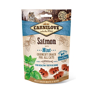 Carnilove Salmon With Mint Cat Treats 50g