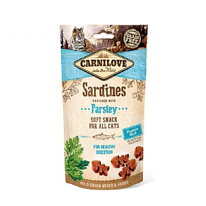 Carnilove Sardine With Parsley Cat Treats 50g