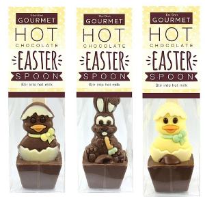 Bon Bons Easter Hot Chocolate Spoons (Assorted Designs) 40g