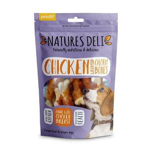 Natures Deli Chicken Wrap Calcium Bone 100g