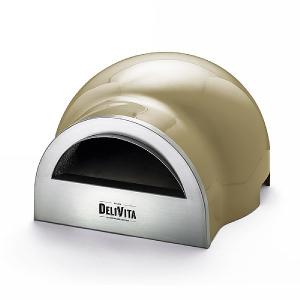 DeliVita Outdoor Wood Fired Oven Olive Green
