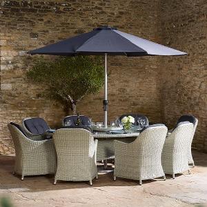 Bramblecrest Chatsworth 8 Seater Elliptical Set