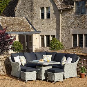 Bramblecrest Chatsworth Mini Casual Dining Set with Adjustable Table