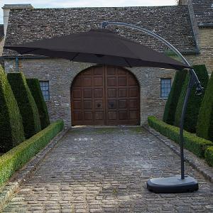Bramblecrest Gloucester Grey 3m Round Parasol