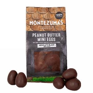 Montezuma's Absolute Black Vegan Peanut Butter Mini Eggs (150g)