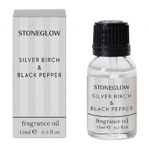 Stoneglow Modern Classics Silver Birch & Black Pepper Fragrance Oil 15ml