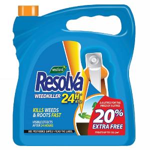 Westland Resolva Weed Killer 24H Ready to Use 3L (20% Extra Free)