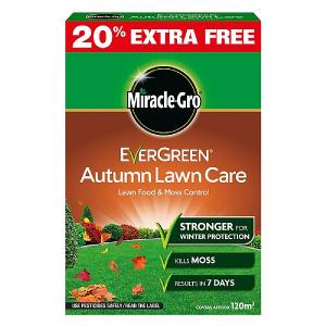Evergreen Autumn Lawn Food & Moss Control Refill Box 120m2