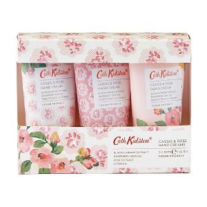 Cath Kidston Freston Cassis & Rose Hand Cream 3x30ml
