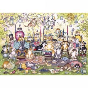 Gibsons Mad Catter Tea Party 250XL Piece Jigsaw Puzzle