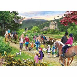 Gibsons Highland Hike 1000 Piece Jigsaw Puzzle