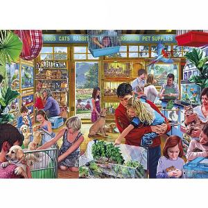 Gibsons Furry Friends 1000 Piece Jigsaw Puzzle