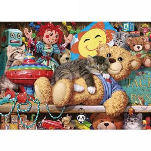 Gibsons Snoozing on the Ted 1000 Piece Jigsaw Puzzle
