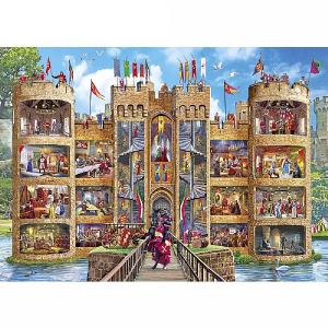 Gibsons Castle Cutaway 1000 Piece Jigsaw Puzzle