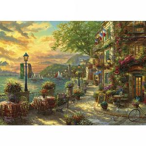 Gibsons French Riviera Cafe 1000 Piece Jigsaw Puzzle