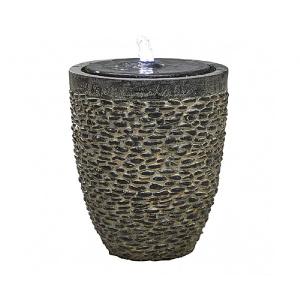 Kelkay Cobble Stone Water Feature with LED Lights