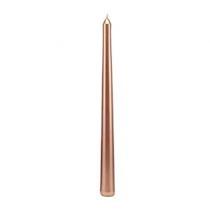 Wax Lyrical Rose Gold Taper Candle 25cm