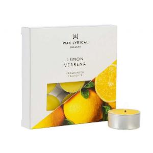 Wax Lyrical Made In England Lemon Verbena Set of 9 Tealights