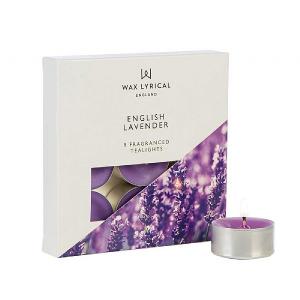 Wax Lyrical Made In England English Lavender Set of 9 Tealights