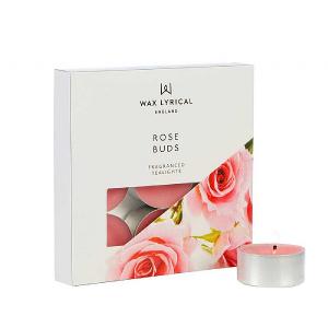 Wax Lyrical Made In England Rose Bud Set of 9 Tealights