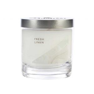 Wax Lyrical Made In England Fresh Linen Medium Jar Candle