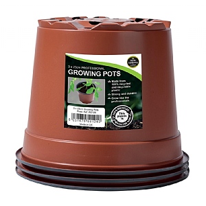 Garland 23cm Professional Growing Pots (Pack of 3)