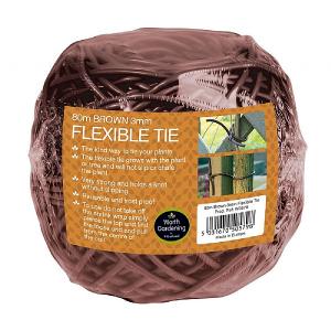 Garland Flexible Tie Brown 3mm x 80m