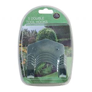 Garland Double Tool Hooks (Pack of 5)