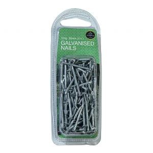 Garland Galvanised Nails 30mm (100g)