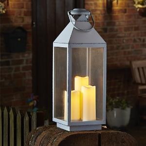 Outside In Oslo Lantern Dove Grey